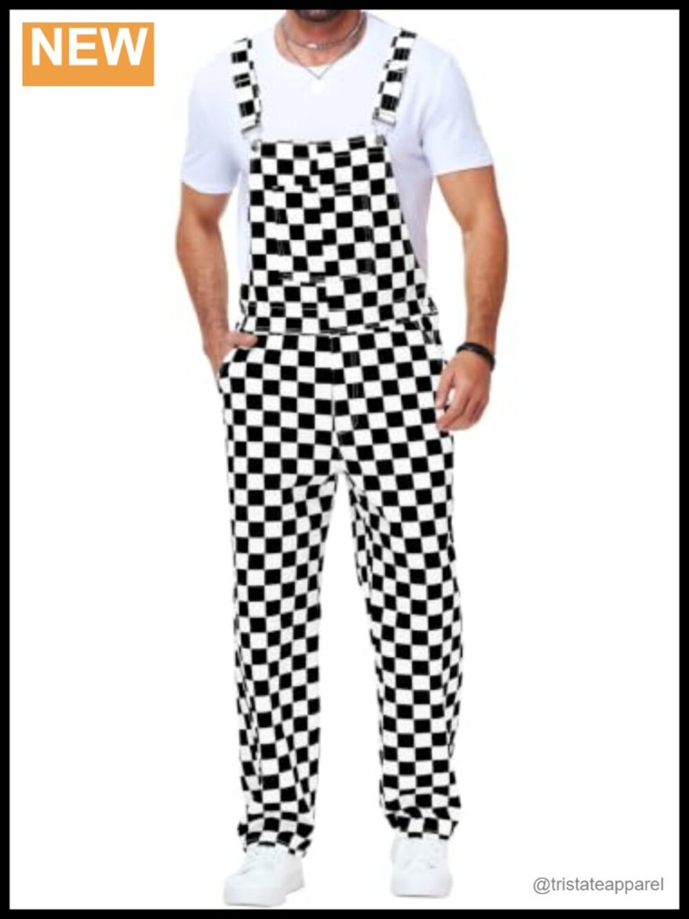 Cotton Denim Overalls Bib Coveralls Straight Leg Jumpsuit Workwear Casual